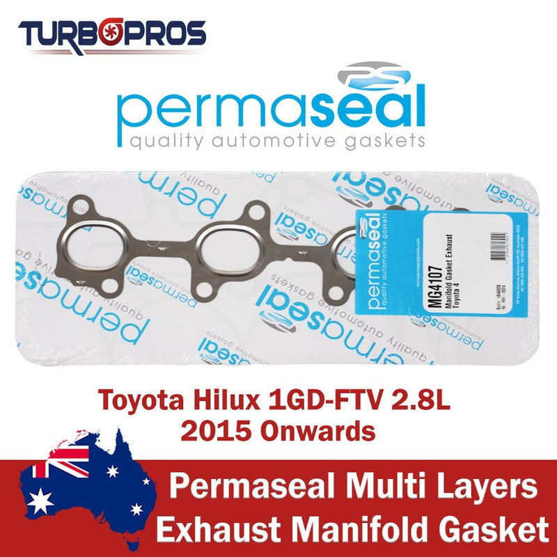 Toyota Hilux 1GD-FTV 2.8L 2015 Onwards Permaseal Exhaust Manifold Gasket
