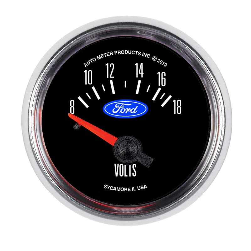 AutoMeter 2-1/16in Voltmeter 8-18V AU880823
