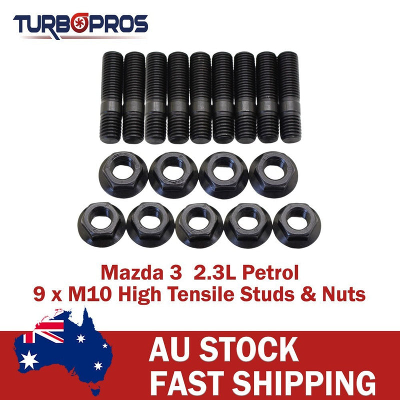 Mazda 3 2.3L Petrol High Tensile Turbo Charger Stud Kit