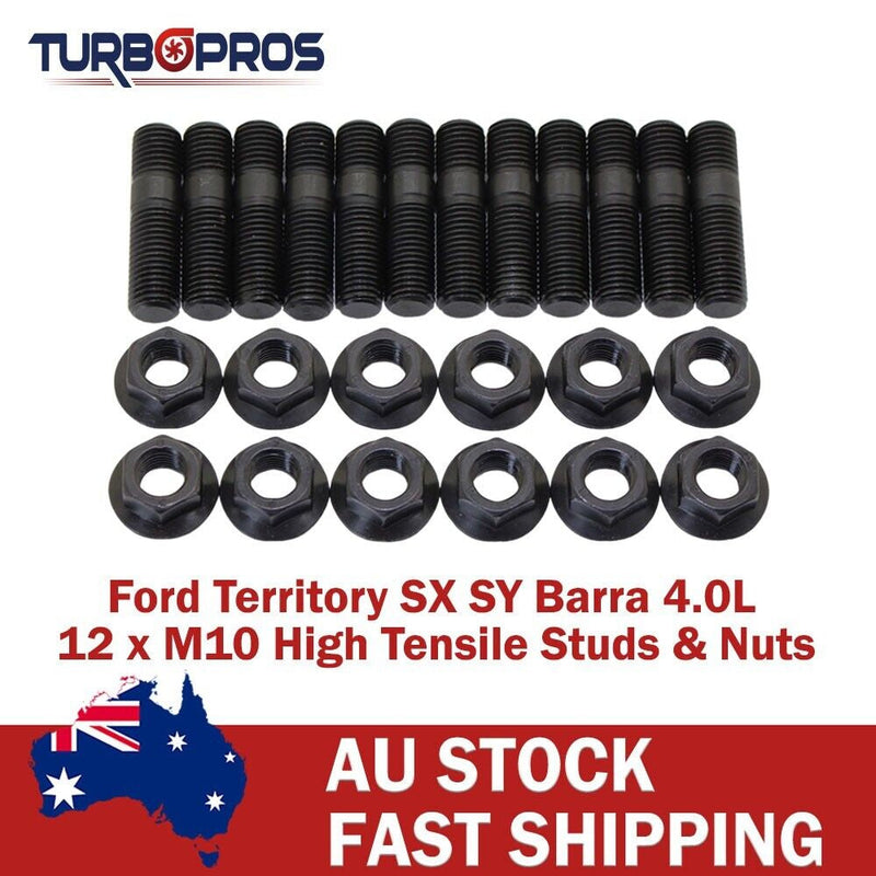 Ford Territory SX SY Barra 4.0L High Tensile Exhaust Manifold Stud Kit