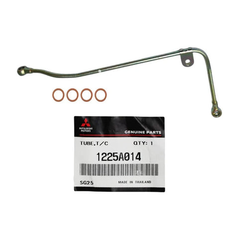 Mitsubishi Challenger 4D56 2.5L 2WD Genuine Turbo Oil Feed Pipe+Gaskets