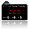 Black electronic throttle controller with red digital display and silver buttons for toyota 4runner 2003-2009