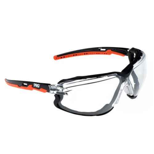 Prochoice Safety Glasses Ambush Foam Clear Lens 9070