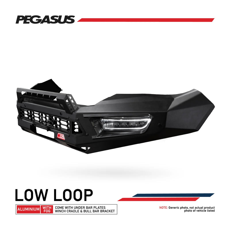 MCC Pegasus 909-01 Aluminium Bull Bar - Isuzu D-Max 2024+