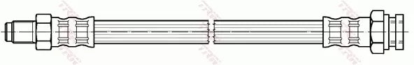 TRW Brake Hose PHB106