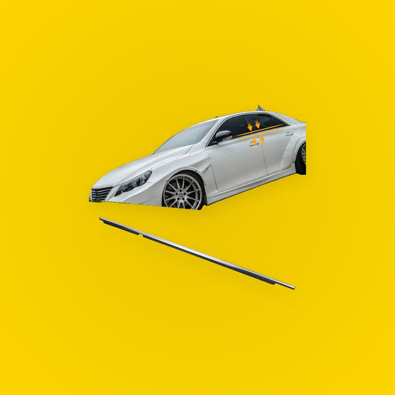 Rear Left Weatherstrip Window Seal for Toyota Reiz