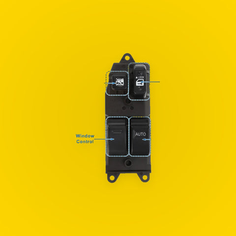 Front Right Side Power Window Switch for Toyota Hilux