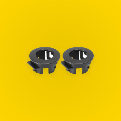 2 x Black Parking Sensor Retainers for Toyota Previa