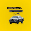 Carbon Fiber Pattern Instrument Strip Cover for Toyota