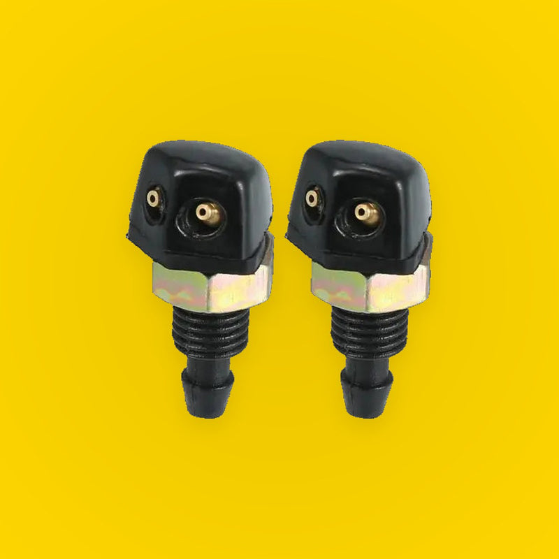 2 x Windshield Washer Nozzles for Toyota with 2.5m Hose &