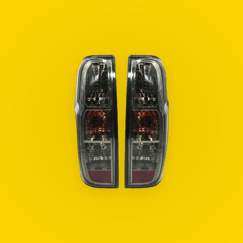 Tail Light Smoke Lens x2 for Nissan Navara D40 2005-2015