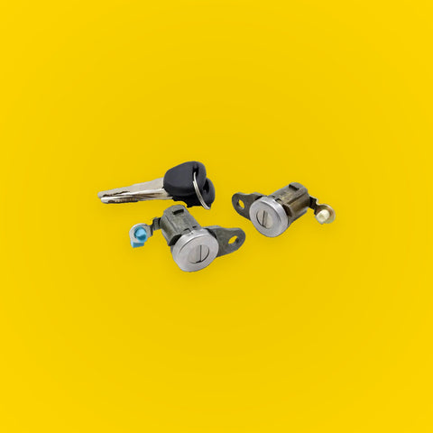 Front Door Lock Cylinder & Keys for Mitsubishi Outlander