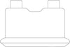 Sperling Tradies Canvas Rear Grey Seat Covers Suits