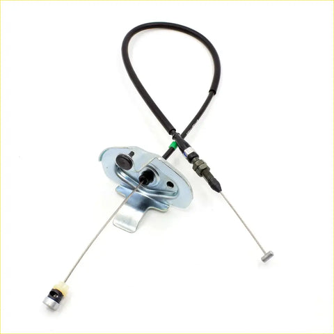 96cm short throttle cable for Nissan Lucino 200SX with black coating silver metal housing and two steel cables extending