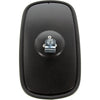 Britax External Head Mirror Flat Glass Steel Black Body