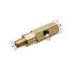 VDO Adaptor T-Piece Brass 1/8in.-27NPTF Thread A/B/C 66mm