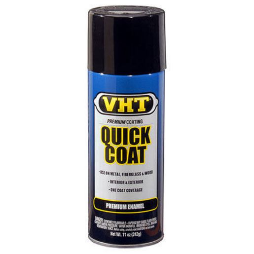 VHT Aerosol Spray Quick Coat Flat Black 312g SP510