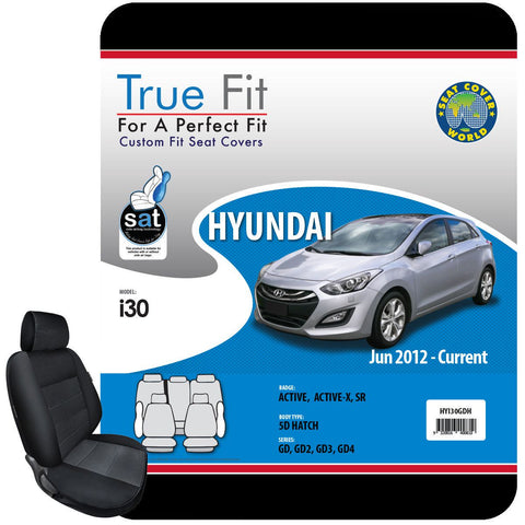 True Fit Tailored Fit Front & Rear Car Seat Covers