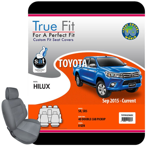 True Fit Tailored Fit Front & Rear Car Seat Covers