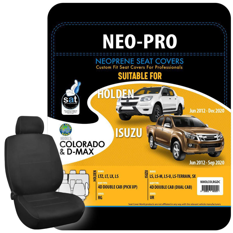 True Fit Tailored Neoprene Seat Covers Fits Holden