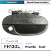 Nice Door Handle Front LH Black FH13DL