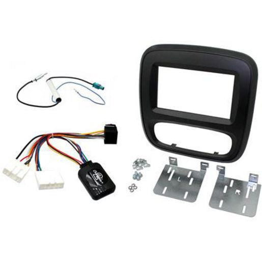 Aerpro Double Din Headunit Installation Kit Black Suits