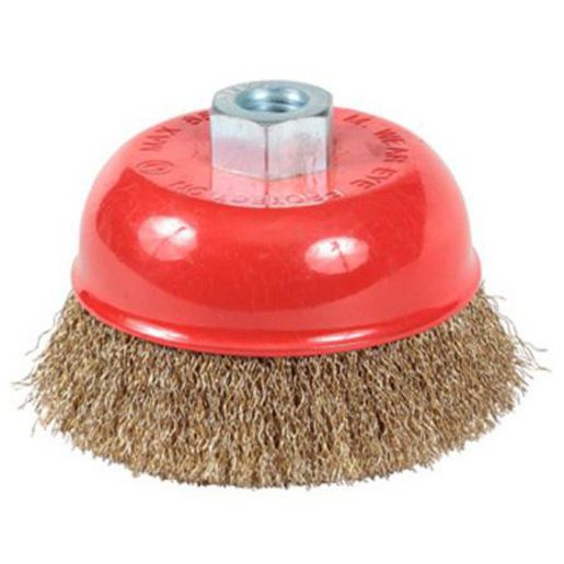 Taipan Crimped Cup Brush 75mm Multi Thread TO-3092