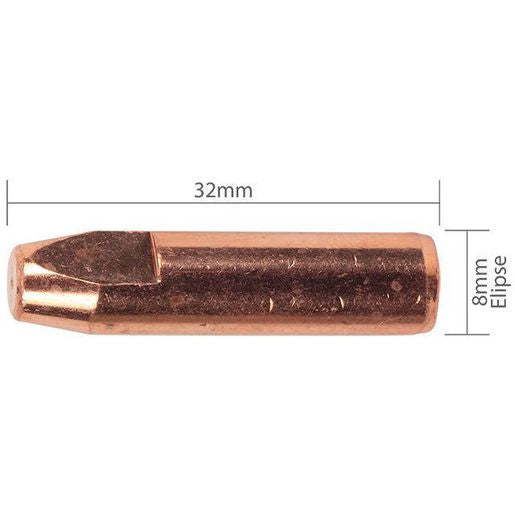 Weldclass Mig Welding Tips 8mm-Suit Bernard 300/400