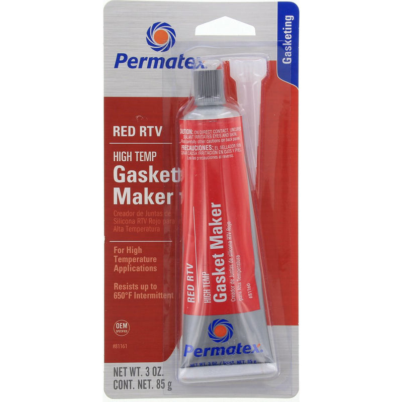Permatex High-Temp Red Rtv Silicone 85G 81161