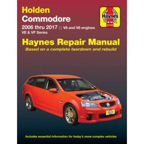 Haynes Service & Repair Manual - Holden Commodore