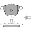 Meyle Original Brake Pad Set Front 025 237 6220/W