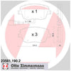 Zimmermann Brake Pad Front Set 23581.190.2