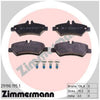 Zimmermann Brake Pad Rear Set 29190.195.1