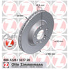 Zimmermann OE Coat Z Brake Rotor 350mm Front RH