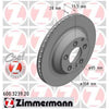 Zimmermann OE Coat Z Brake Rotor Single 358mm Rear