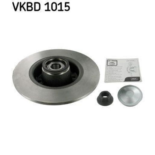 SKF Brake Rotor w/ Bearing 240mm Rear Vkbd 1015