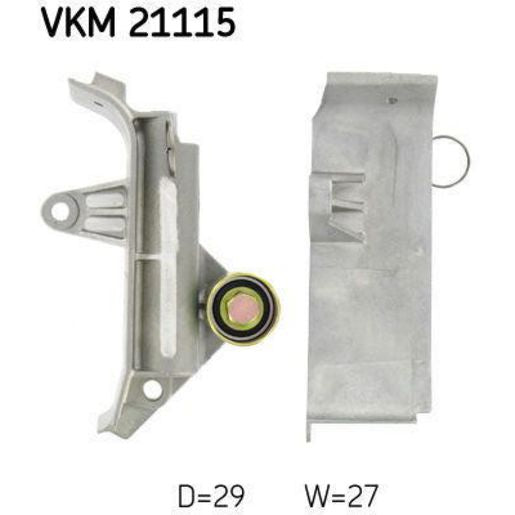 SKF Vibration Dampener VKM 21115