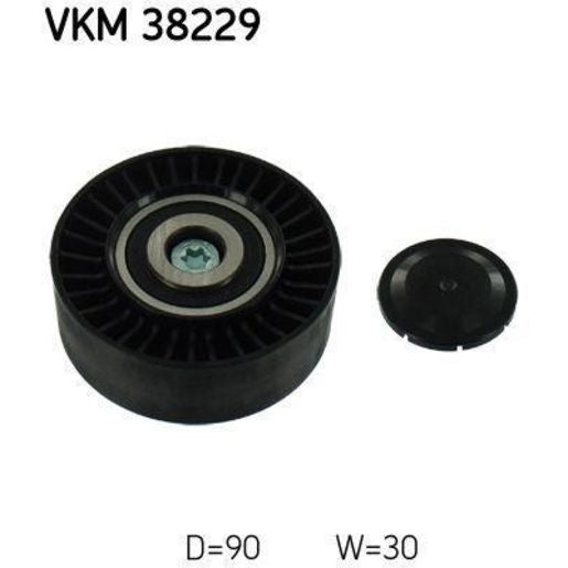 SKF Deflection Pulley VKM 38229