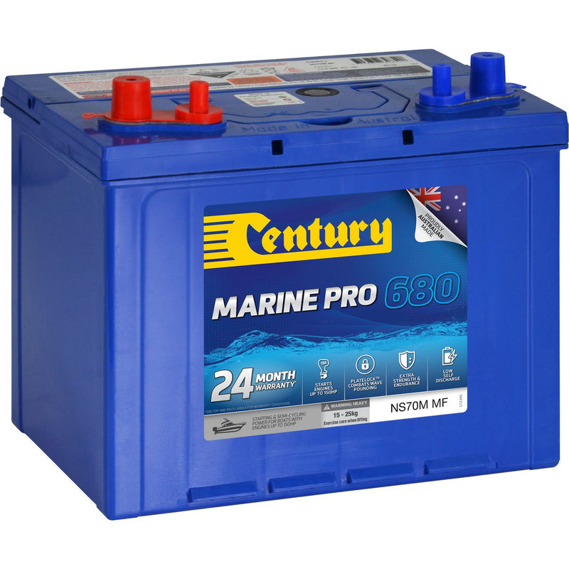 Century Batteries Battery- Marine 680Cca -133101 NS70M MF
