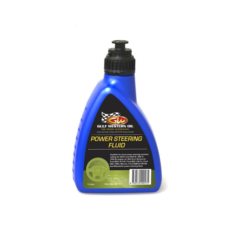 Gulf Western Power Steering Fluid 1L 30111