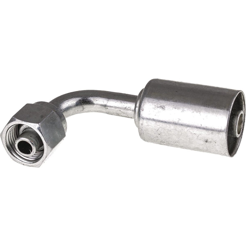 OEX Steel Fitting #6 fits Beadlock Step Up #8 90 Degree