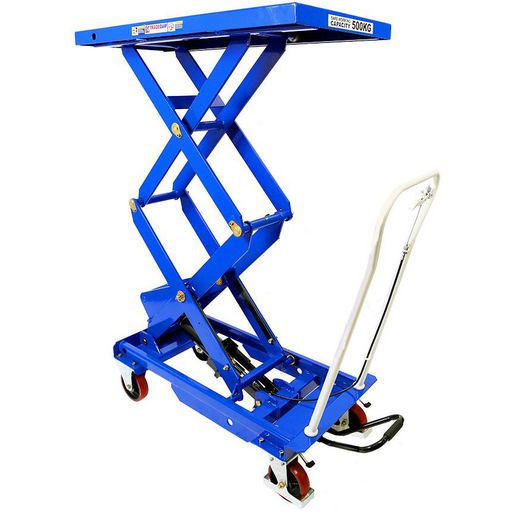 Trade Quip Scissor Lift Workshop Trolley 500Kg 6007T