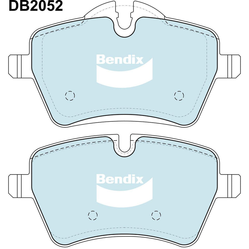 Bendix Ultimate Brake Pad Set Front DB2052 ULT