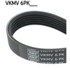 SKF Ribbed Belt Vkmv 6PK1870