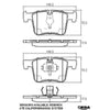 RDA Brakes Extreme Brake Pad Set Front RDX2221SM