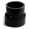 Saas Silicone Straight Reducer 63 x 76 x 76mm Black