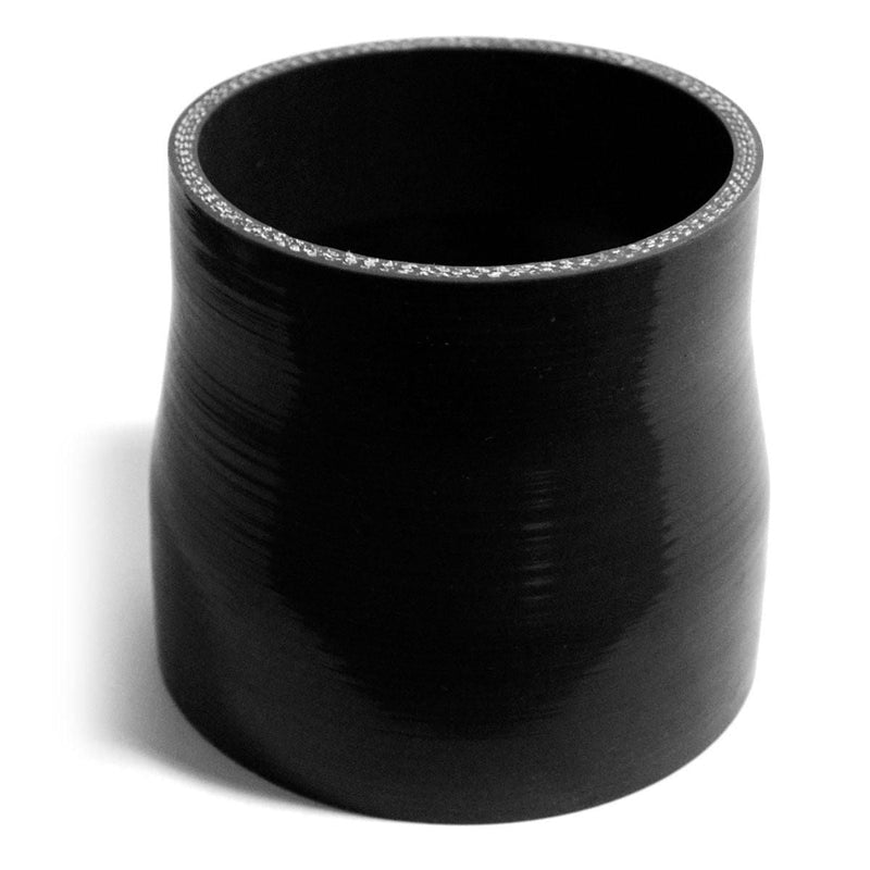 Saas Silicone Straight Reducer 89 x 102 x 102mm Black