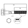Permaseal Head Bolt Set HBS049