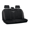 R.M. Williams Seat Cover Set Velour Rear Black