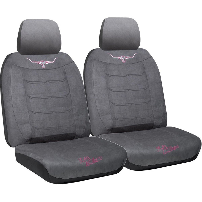 R.M. Williams Front Car Seat Covers Suede Velour,